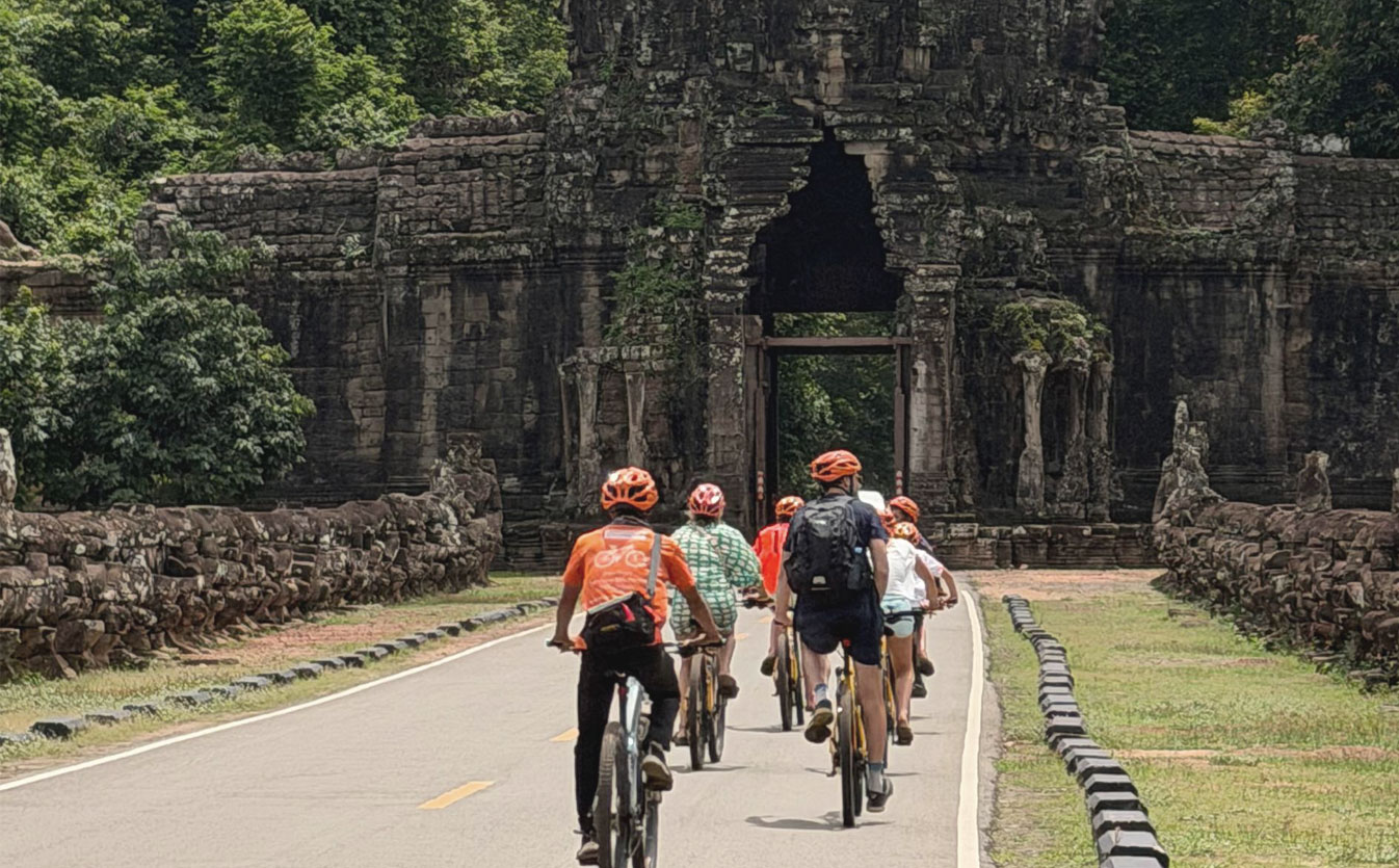 Welcome To Angkor Cycling Tour