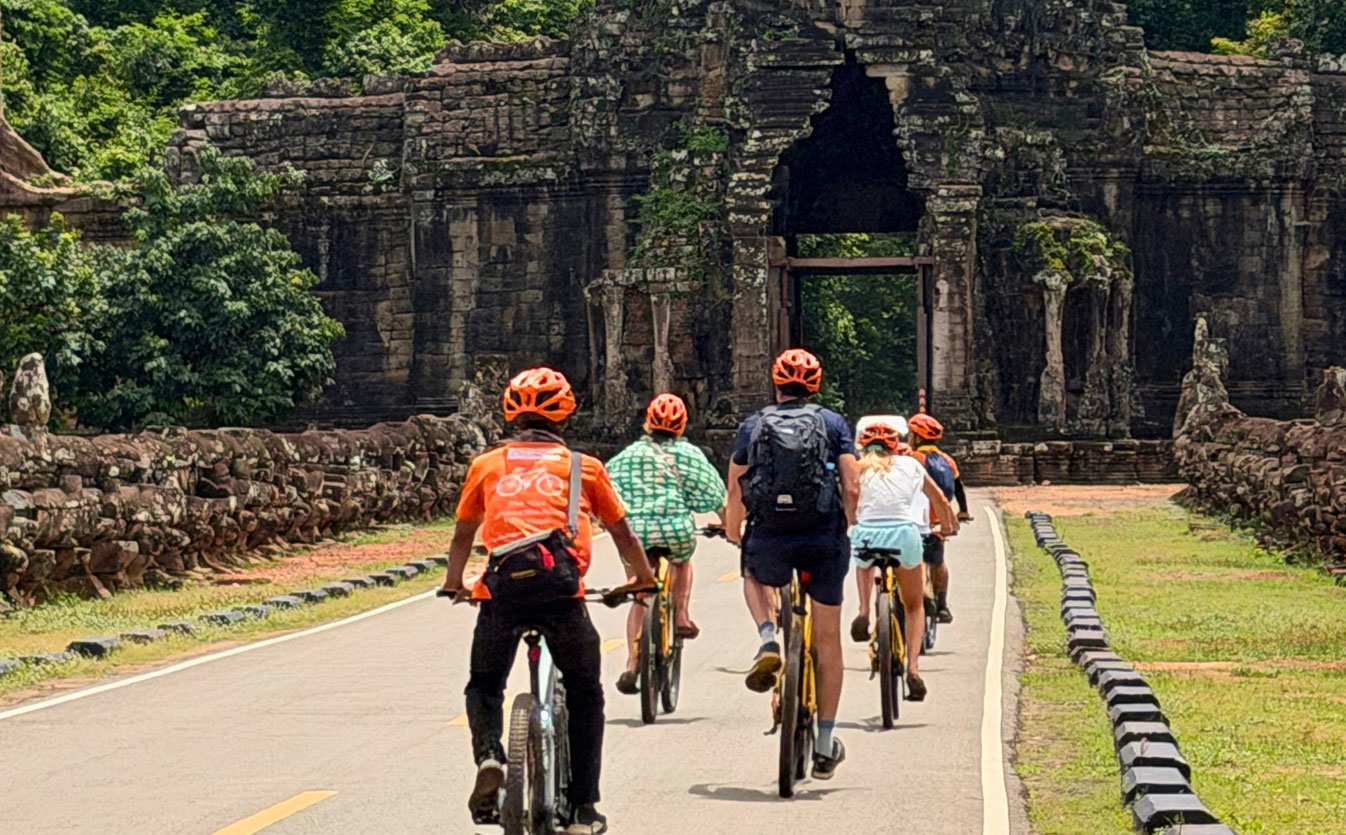 Welcome To Angkor Cycling Tour